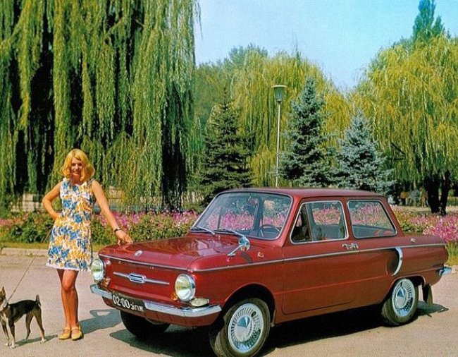Как выглядела реклама советского автопрома (35 фото)