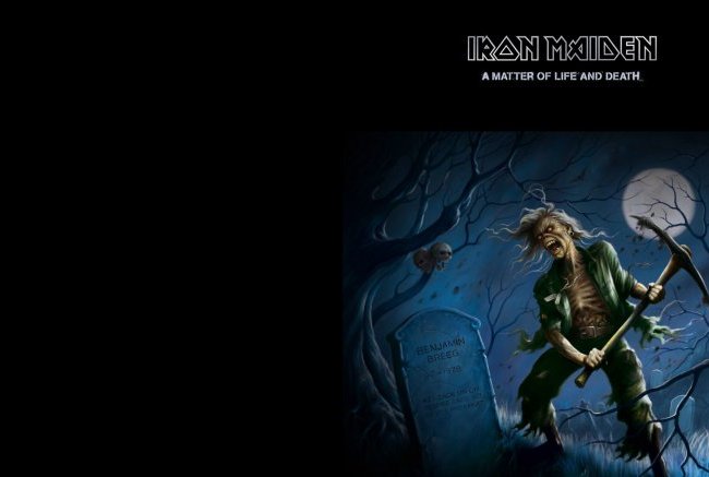 Iron Maiden - персонаж с обложки их альбомов