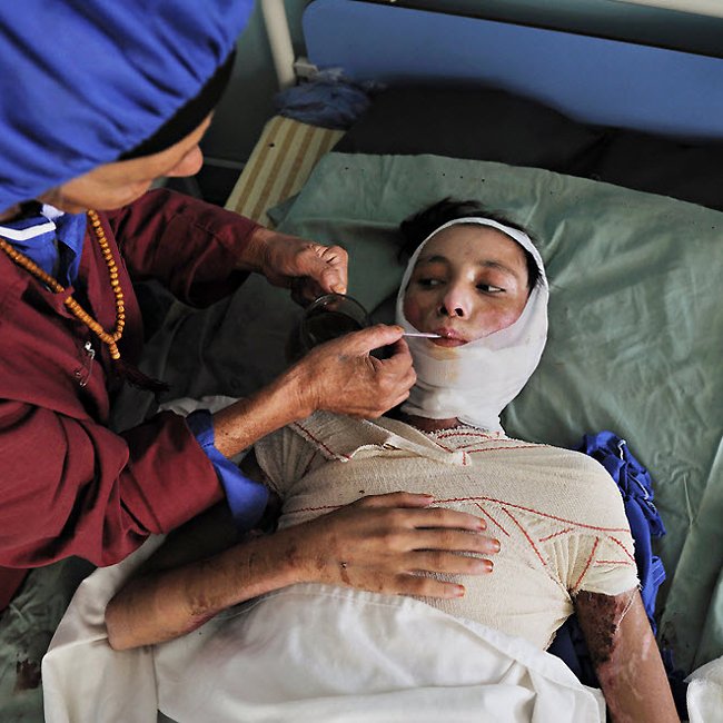 Самосожжение женщин в афганском городе Герат