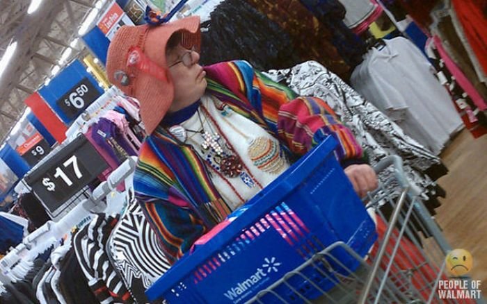 Странные люди из американских супермаркетов (78 фото)