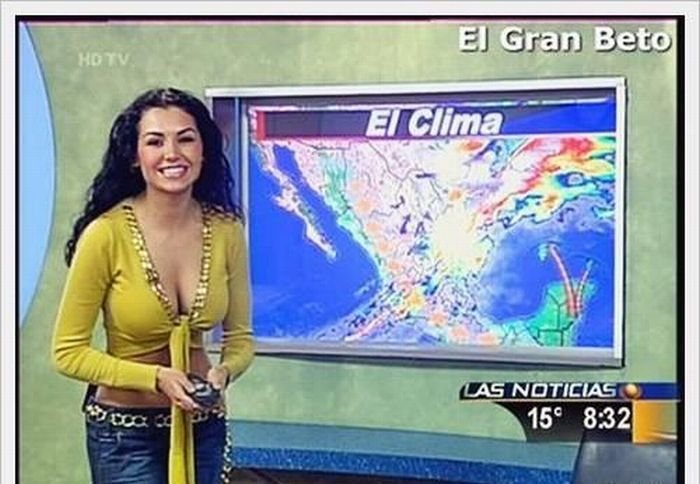 Прогноз погоды в Южной Америке и на Ближним Востоке (9 фото)