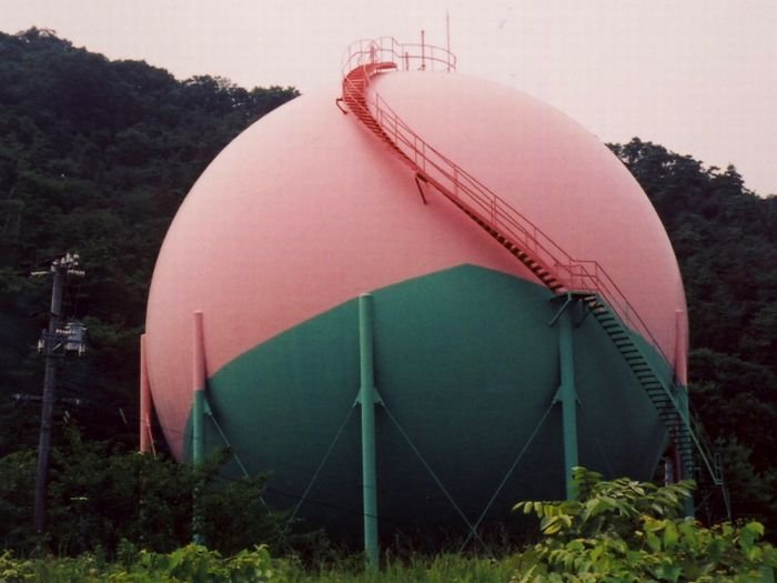 Газовые хранилища Японии (21 фото)