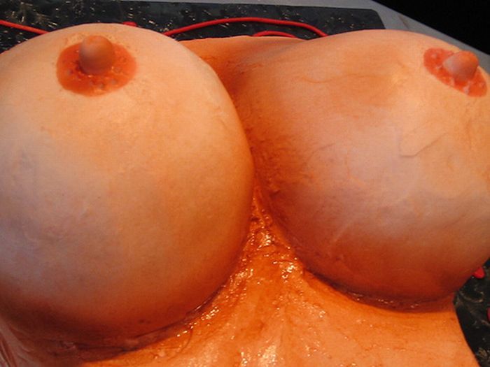 Классные тортики в виде женской груди (73 фото) НЮ!
