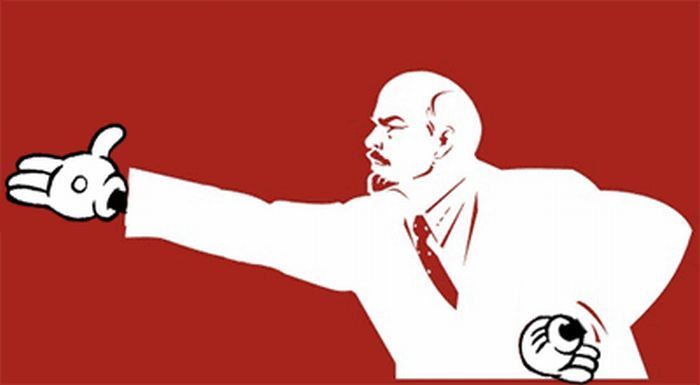 Фотожаба. Ленин (30 фото)