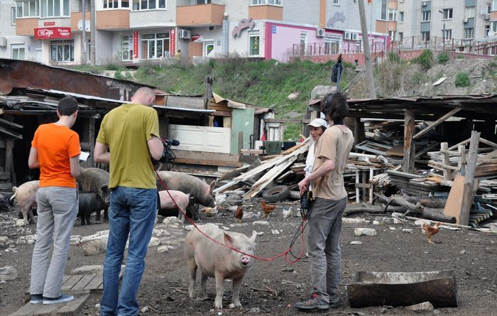 Украинский хутор в центре Киева (31 фото)
