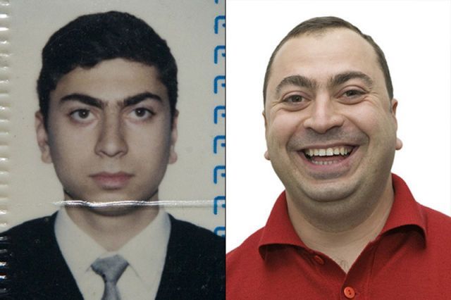 Фото в паспорте и в жизни (11 фотографий)