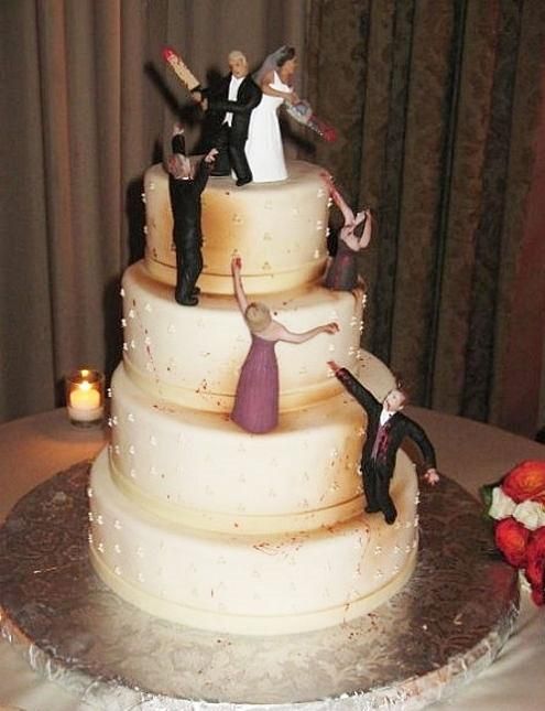 Самые необычные свадебные торты (11 фото)