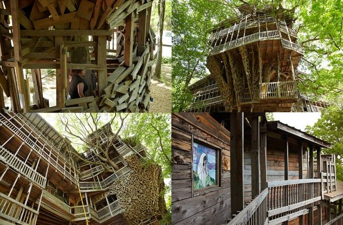 Самый большой в мире дом в дереве (10 фото)