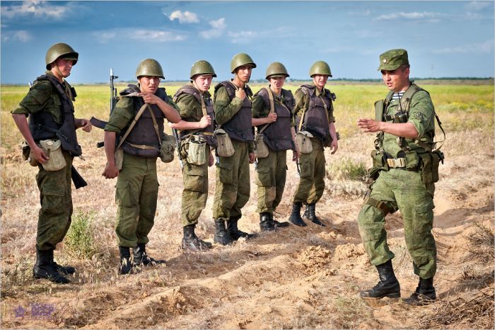 Учения морпехов Каспийской военной флотилии (98 фото)