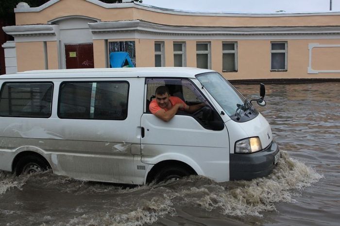 Дождь во Владивостоке (42 фото)