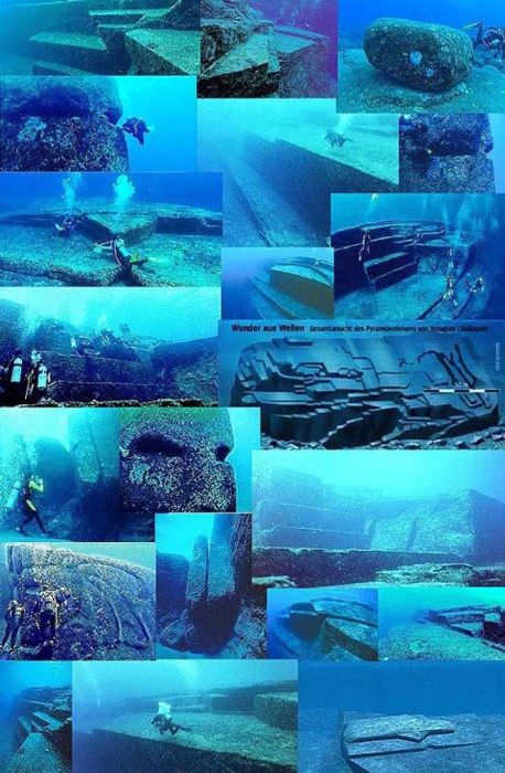 Подводные пирамиды в Японии (12 фото)