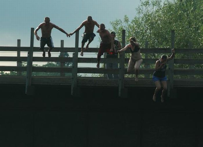 Прыжки с моста (20 фото)