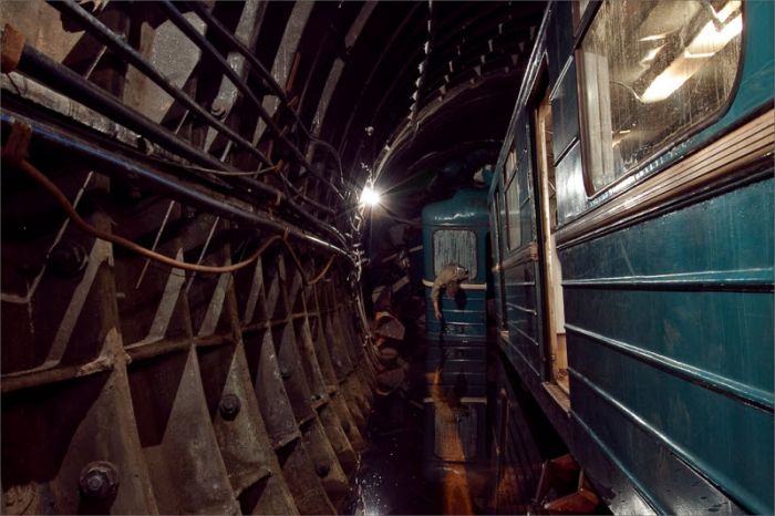 Затопленный тоннель. Катастрофа в московском метрополитене. (22 фото)