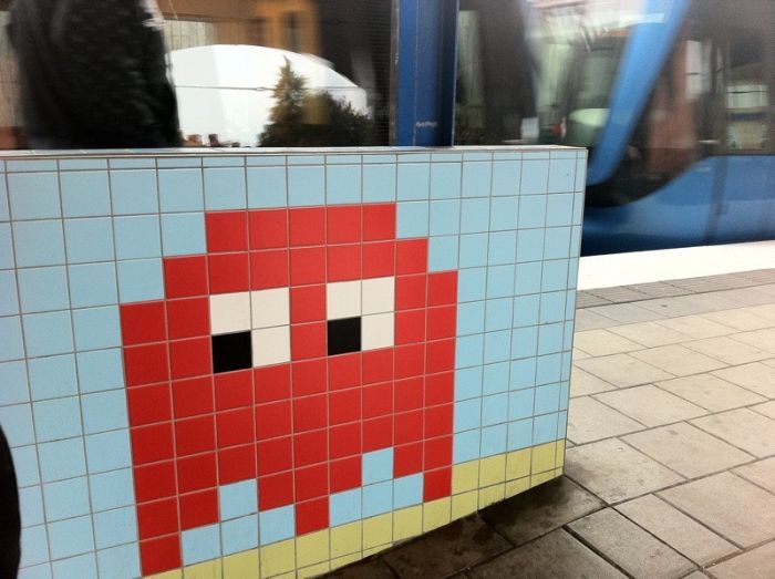 8-битное метро в Стокгольме (21 фото)