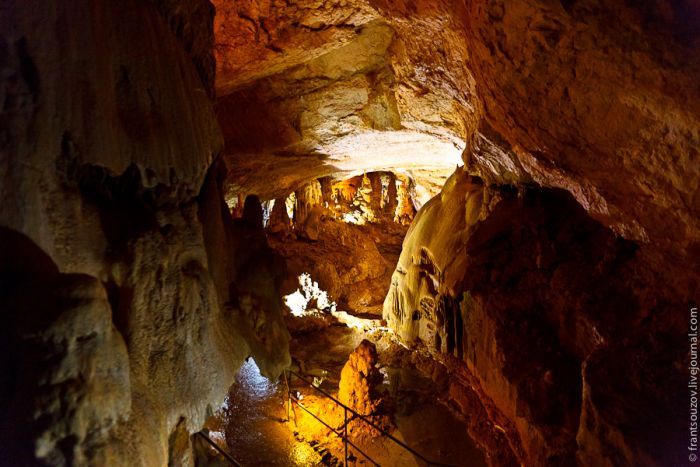Удивительная мраморная пещера в Симферополе (36 фото)