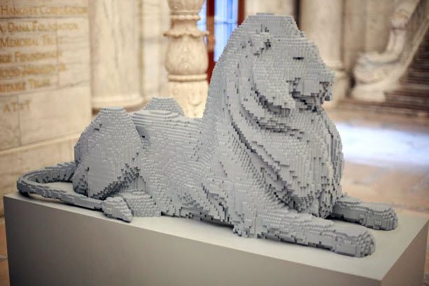 Удивительные Lego-скульптуры Натана Савайи (18 фото)
