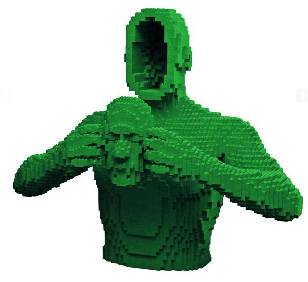 Удивительные Lego-скульптуры Натана Савайи (18 фото)