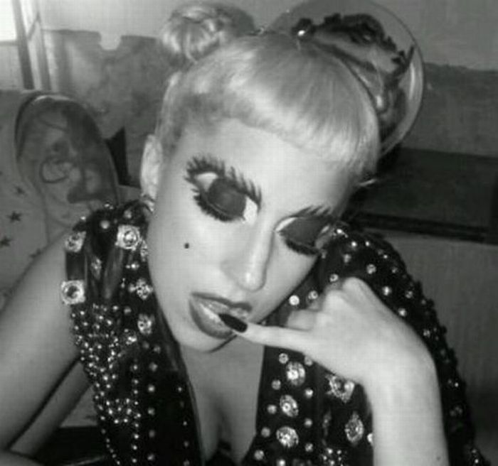 Молодая Леди Гага (58 фото)