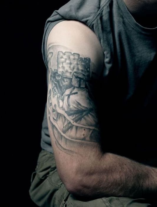Татуировки американских солдат (13 фото)