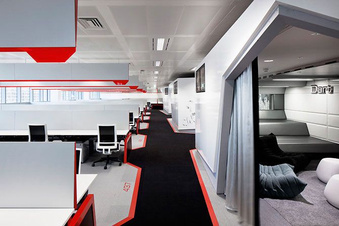 Новый офис Google в Лондоне (9 фото)