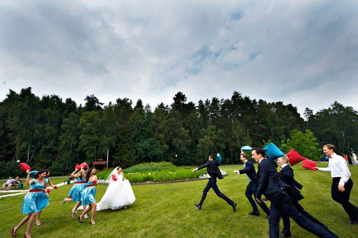 Удивительные свадебные фотографии (111 фото)