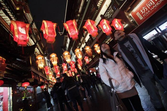 Традиционный Праздник фонарей в Китае (28 фото)