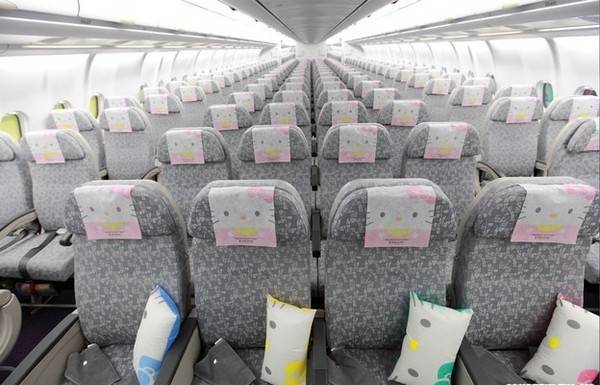 Hello Kitty - кавайные авиалинии (5 фото)