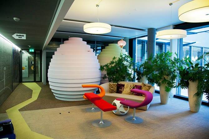 Офис Google в Швейцарии (17 фото)
