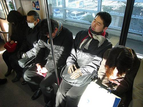 Спящие в Китае (30 фото)