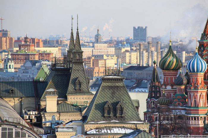 С крыши "Москвы" (36 фото)