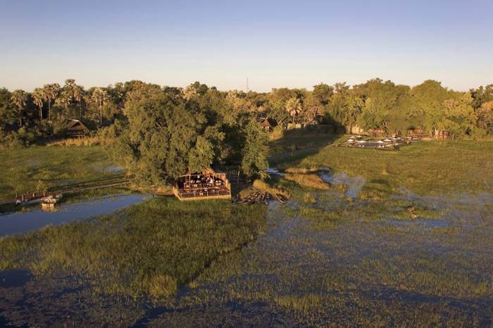 Eagle Island Camp — уникальный отель в Ботсване (15 фото)