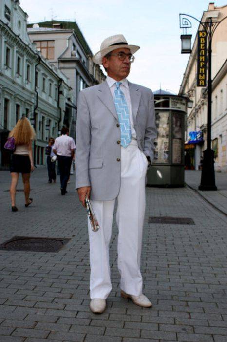 Модники на улицах Москвы (70 фото)