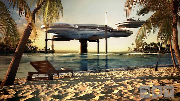Подводный отель в Дубае (10 фото)