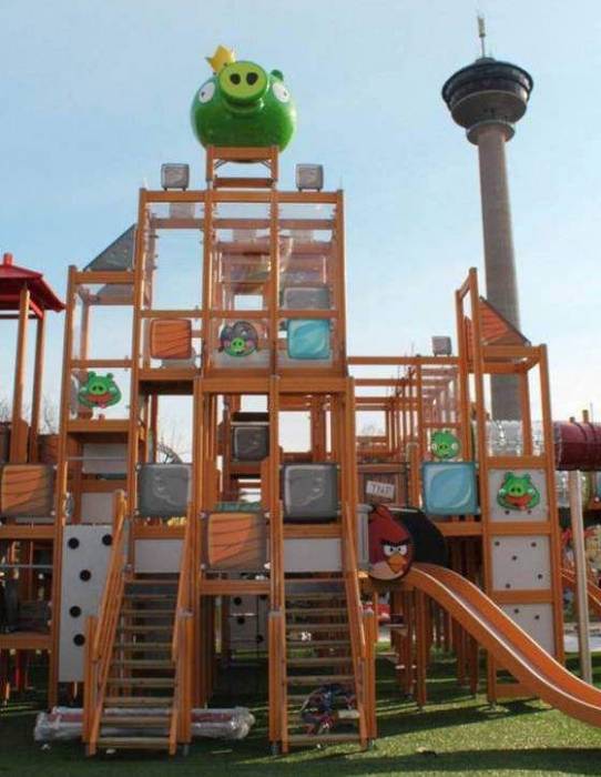Тематический парк Angry Birds в Финляндии (27 фото)