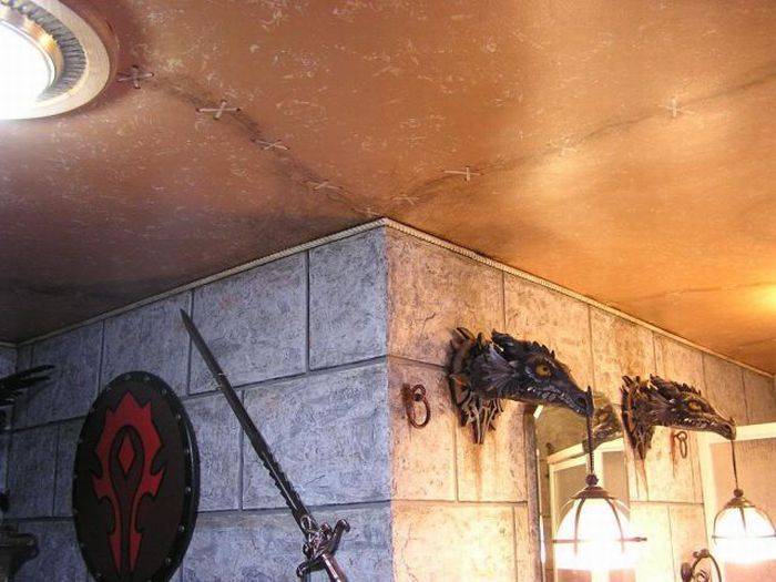 Ванная комната в стиле World of Warcraft (31 фото)