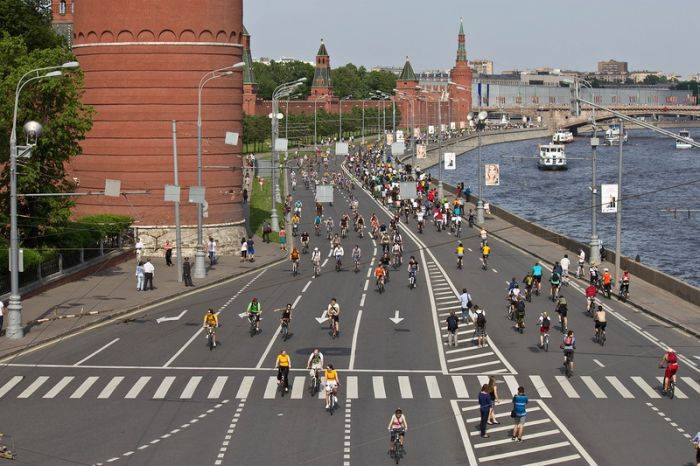 Велопарад в Москве (46 фото)