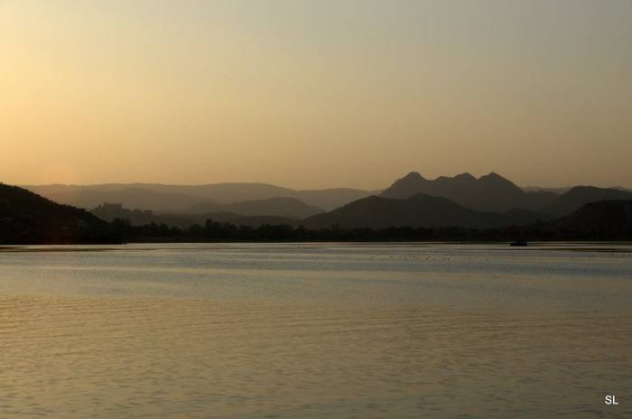 Закат на озере Пичола. Удайпур. (62 фото)