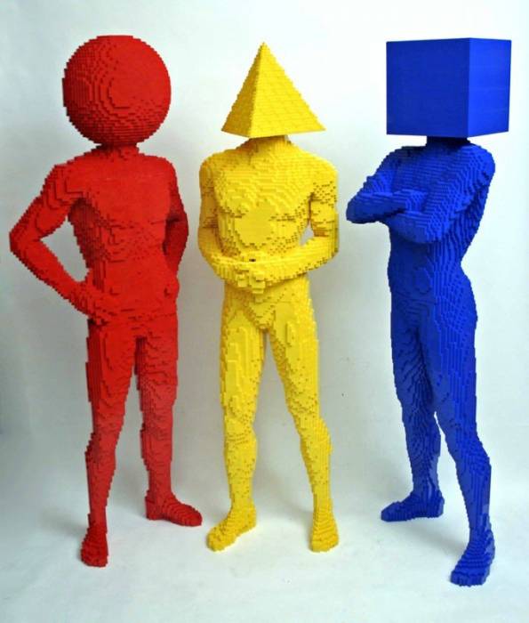 LEGO скульптуры от Натана Савайя (95 фото)