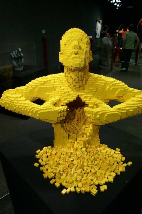 LEGO скульптуры от Натана Савайя (95 фото)