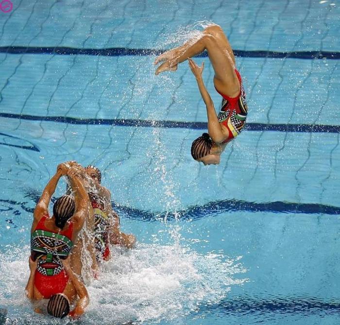 Водная гимнастика (15 фото)