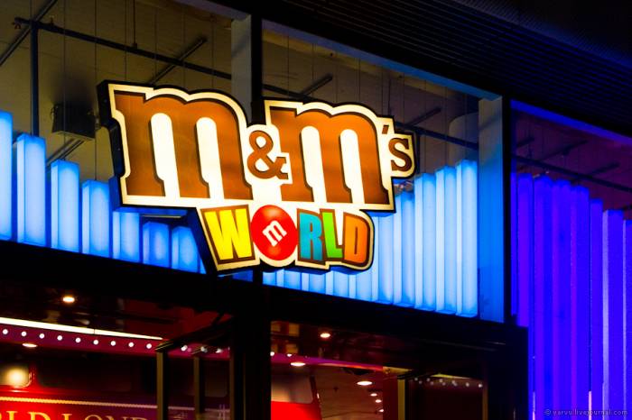 Магазин M&M's World в Лондоне (39 фото)