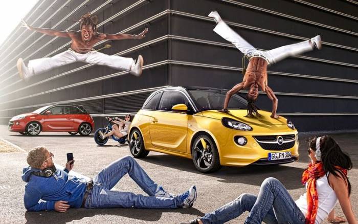 Opel Adam: Немецкий конкурент Fiat 500 и MINI (13 фото)