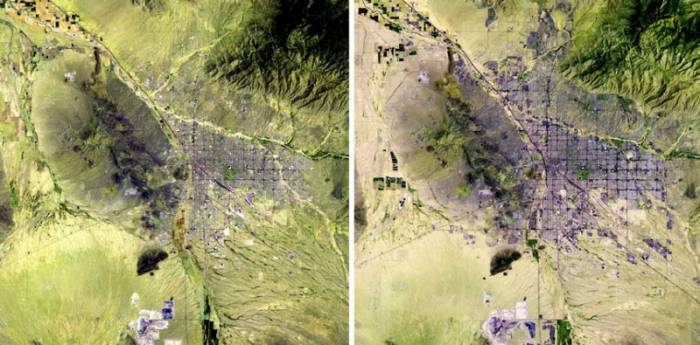 Снимки со спутника показывают, как человек изменил Землю (14 фото)