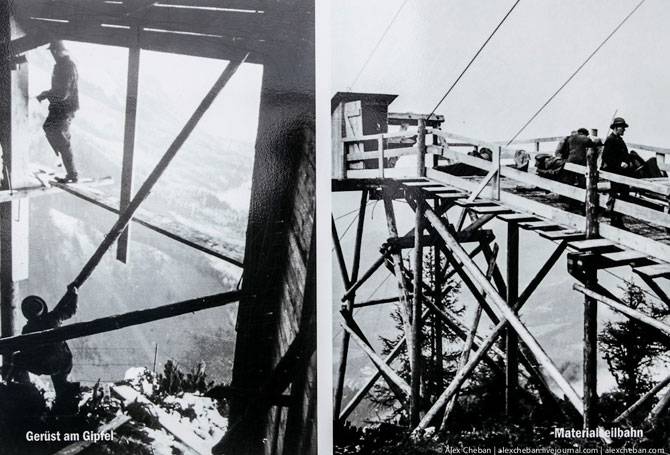«Орлиное гнездо» – резиденция Гитлера на высоте 1834 м (43 фото)