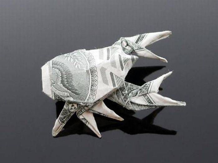 Оригами из денег: рубашка. Пошаговый мастер класс с фото | МОРЕ творческих идей для детей