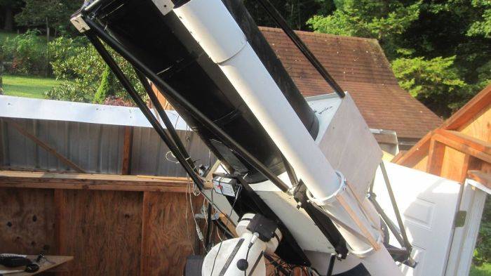 Удивительный самодельный телескоп (14 фото)