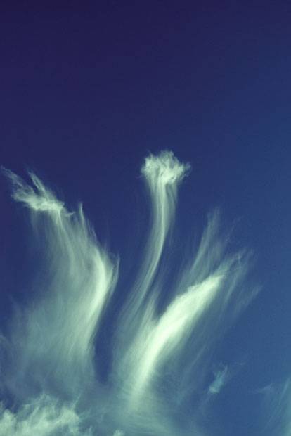 Облака необычной формы (22 фото)