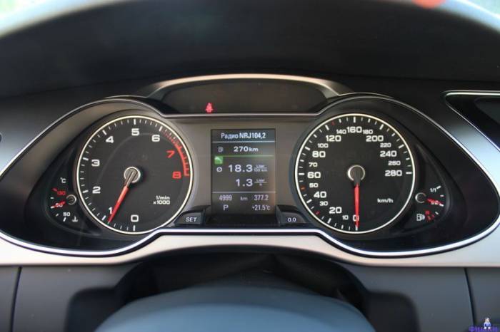 Тест-драйв нового Audi A4 в кузове B8 (50 фото)