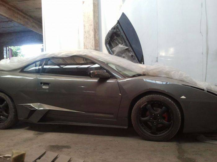 Украинец переделал свою машину в Lamborghini (53 фото)