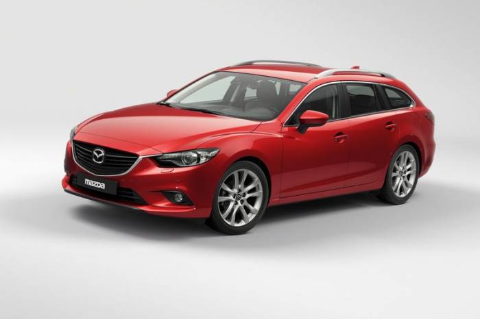 Компания Mazda представила первые фотографии универсала Mazda6 (5 фото)